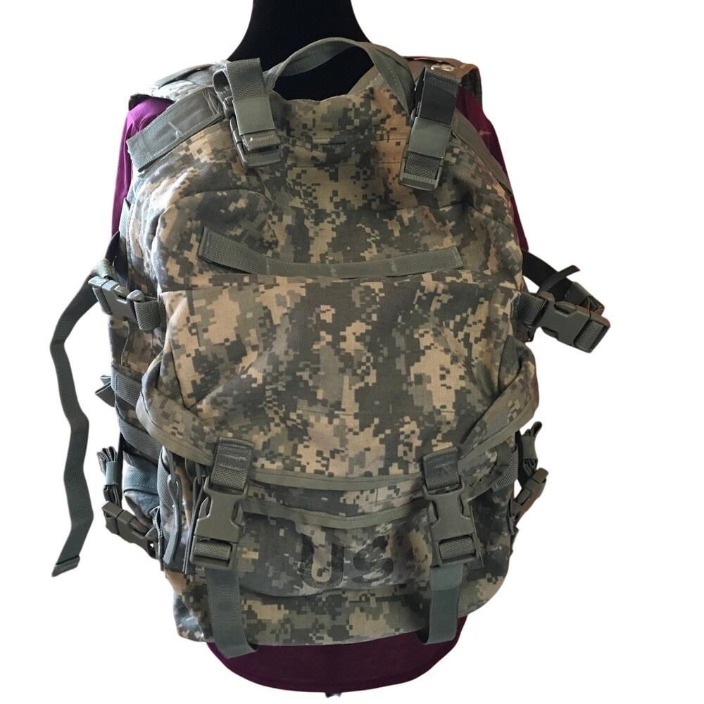 Genuine US Military Issued ACU 3-Day Tactical Backpack MOLLE II Rucksack Camo